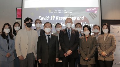 Covid-19 responses and consequences in Europe and Korea