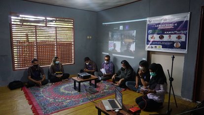 Narasumber dan Moderator pada Acara Movie Screening, 18 Maret 2021