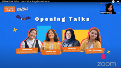 SENYAWA+ Talks: Jauh-Dekat Perjalanan Lestari