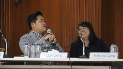 Jiggy Calucag and Jobelle Joan S. Domingo 