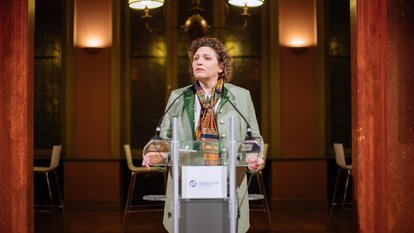 EU-Vizepräsidentin Nicola Beer 