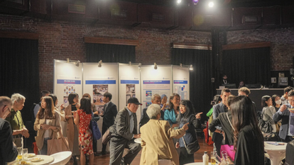 Gelegenheit zum Networking für alle Gäste nach der Eröffnungszeremonie