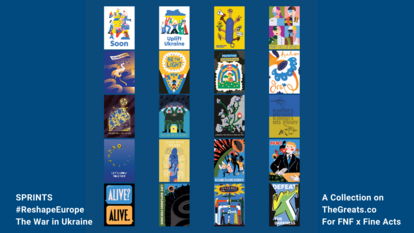 Reshape Europe: The War in Ukraine SPRINTS - Full Artworks Collection