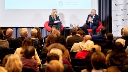 Anna Staroselski und Yair Lapid