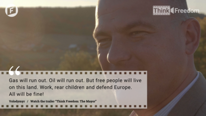 Think Freedom:  The Mayor, Volodymyr Petrovych Shmatko, Ukraine 