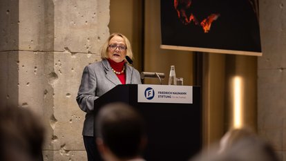 Sabine Leutheusser-Schnarrenberger  Stv. Vorsitzende, Friedrich-Naumann-Stiftung für die Freiheit; Bundesjustizministerin a.D.