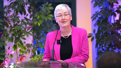 Frau Elisabeth Wolbers: die deutsche Botschafterin in Tunesien