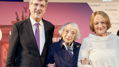 Margot Friedländer bei der Rede zur Freiheit 2024
