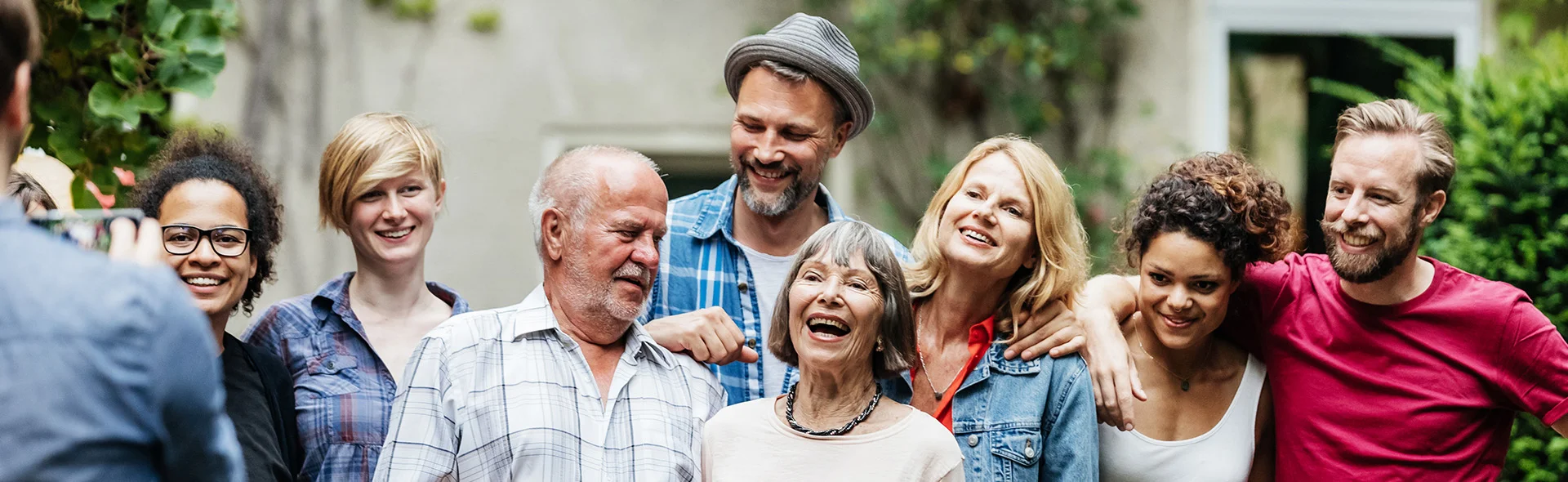 Gruppe diverser Menschen