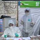 Drive-Thru-Coronavirus-Testzentrum in Seoul