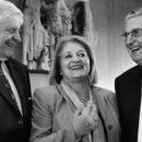 Burkhard Hirsch, Sabine Leutheusser-Schnarrenberger und Gerhart Baum im Bundes- verfassungsgericht, 2007