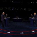 Trump und Biden Debatte