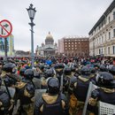 Nationalgarde in Sankt Petersburg
