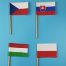 visegrad flags