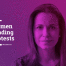 Women Leading Protest Website GIF