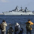 Die Fregatte Bayern läuft am 05. November in Tokyo ein. 