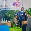 Epiphane Zoro dans les jardins de la FNF