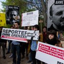 International rally in front of the Turkish Embassy