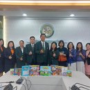 Dr. Pimrapaat Dusadeeisariyakul (FNF Thailand), Department of Local Administration officials, Bangkadi Town Municipality officials