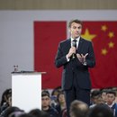 French President Emmanuel Macron in China