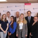 Hackathon Participants with the Jury