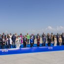 EU-Kommissare unter der Leitung von Ursula von der Leyen treffen in Madrid ein, um die Pläne der spanischen Regierung für ihre sechsmonatige EU-Ratspräsidentschaft zu prüfen.