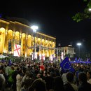 Demonstration at the parliament