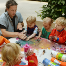 Eine Kindertageseinrichtung in Leipzig.