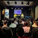 Jóvenes participando del evento