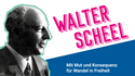 Walter Scheel im Profil, 1970er Jahre