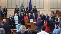Der neu gewählte bulgarische Premierminister Nikolay Denkov und seine Regierung 
