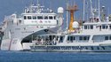 Ein Schiff der chinesischen Küstenwache am 28. April 2025.