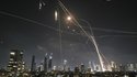  Tel Aviv under Iranian missile attack.