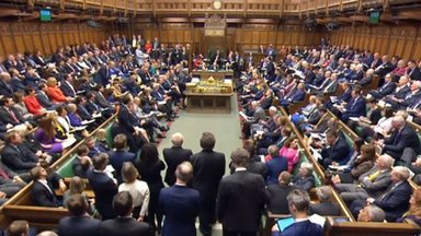 Blick ins Britische Unterhaus
