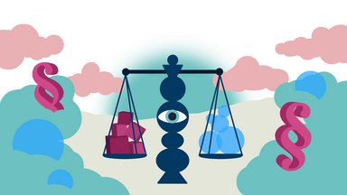 Waage der Grundrechte