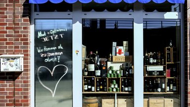 Optimismus Ladengeschäft Corona