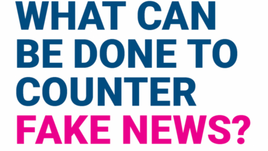 What can be done to counter fake news?