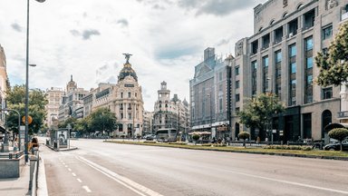 Madrid during lockdown