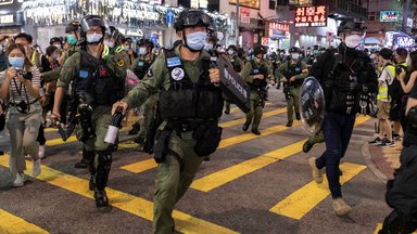 Proteste gegen Sicherheitsgesetz in Hongkong