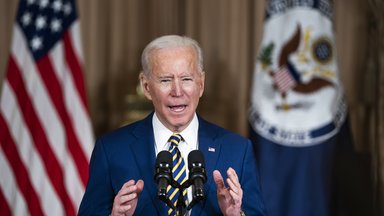 Joe Biden während seiner Rede zur US-Außenpolitik