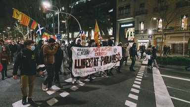 Barcelona riot