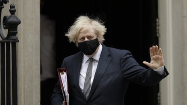 Boris Johnson beim Verlassen seines Amtssitzes in 10 Downing Street.