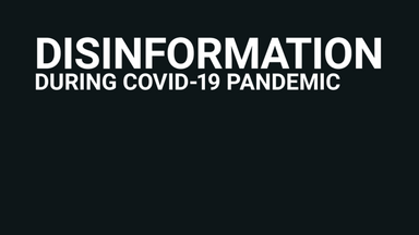 Disinformation during Covid-19 Pandemic