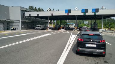 Grenzübergang von Slowenien nach Kroatien