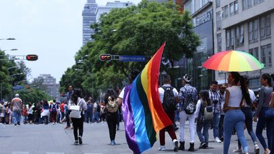 Marcha del orgullo en la Ciudad de México