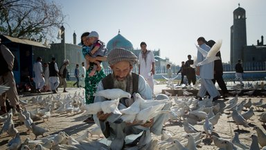 Mazar Afghanistan Blue Mosque