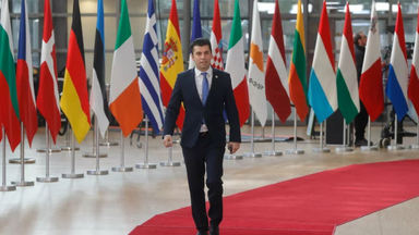 Kiril Petkov  Der bulgarische Premierminister Kiril Petkov am 25. März 2022 in Brüssel