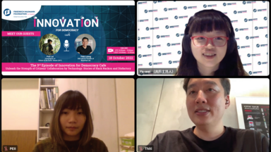 3rd episode of Innovation for Democracy Cafe