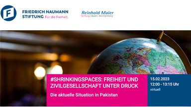 WebTalk Creative Die aktuelle situation in Pakistan #ShrinkingSpaces