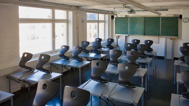 Leeres Klassenzimmer